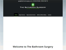 Tablet Screenshot of bathroomsurgery.com